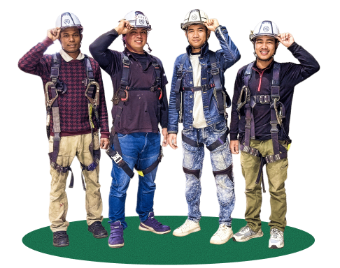 桐生鈑金スタッフの集合写真